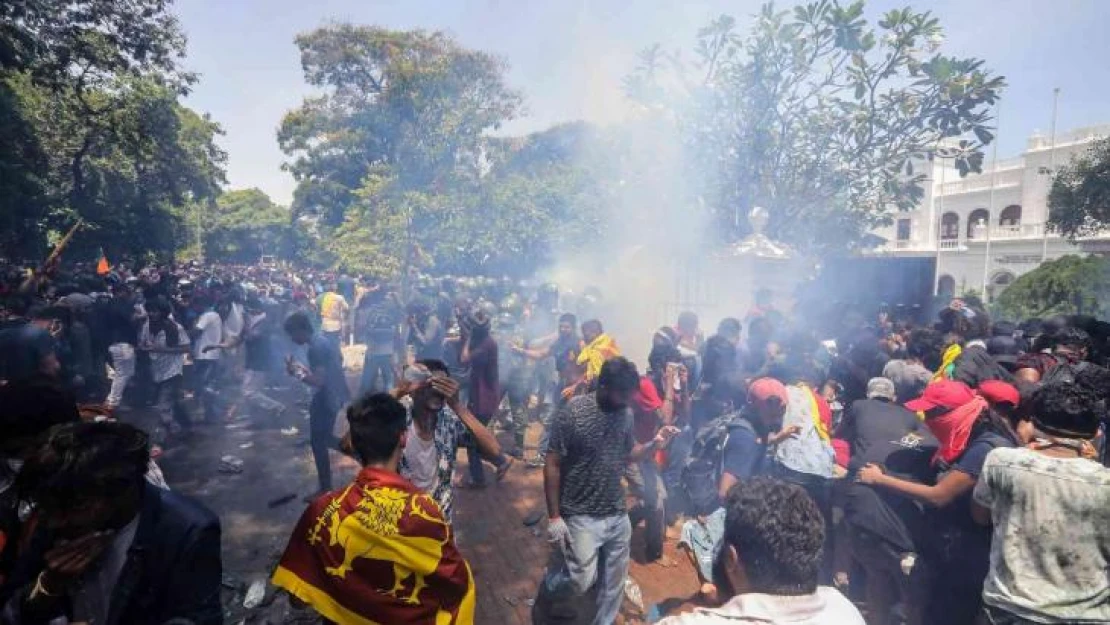 Sri Lanka'daki protestoda 75 kişi yaralandı