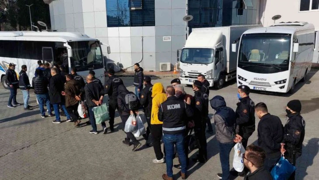 Suç örgütü operasyonunda tutuklu sayısı 39'a çıktı