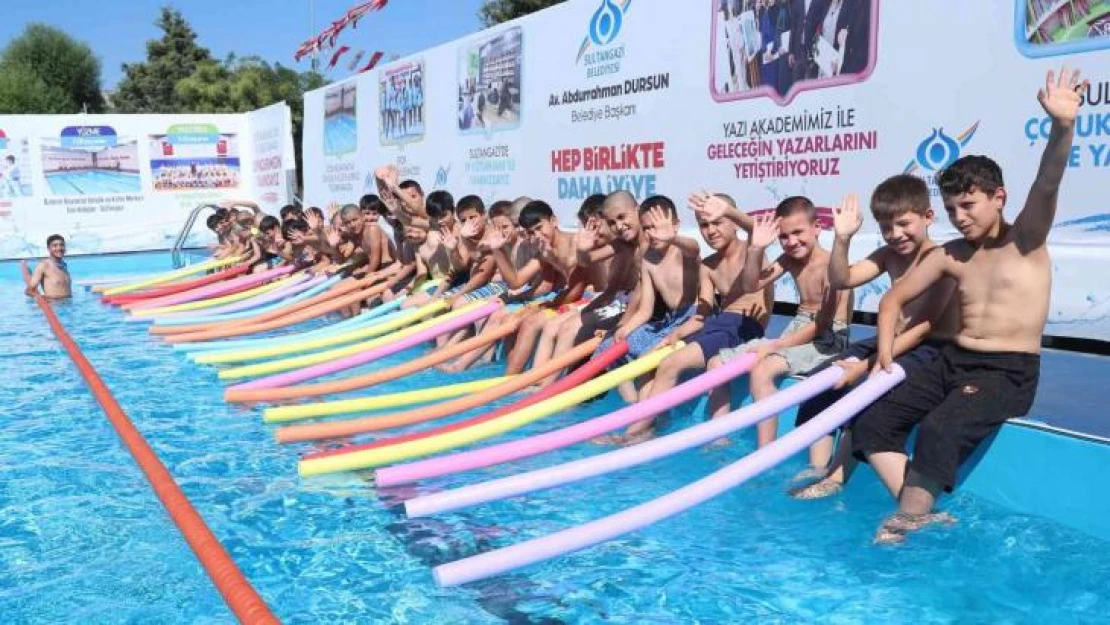 Sultangazi Belediyesi Yaz Spor Okulları'nda şampiyonlar yetişiyor