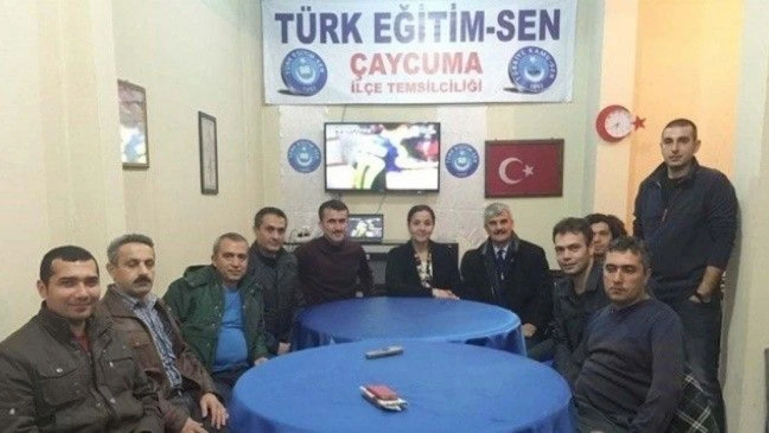 Güneş  Çaycuma  Türk  Eğitim-sen  Şubesi'ne  Ziyarette  Bulundu