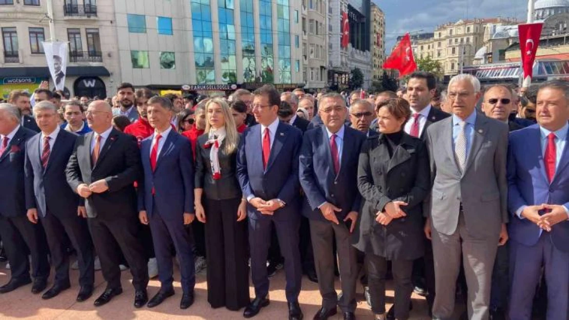 Taksim'de 19 Mayıs coşkusu