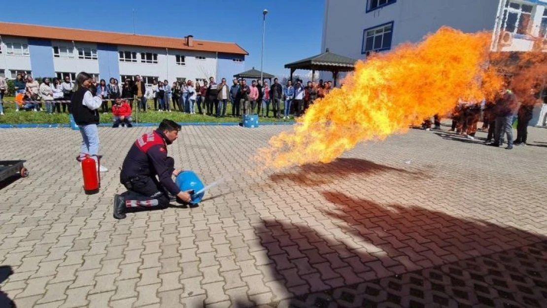 Tatbikat aksiyon filmlerini aratmadı