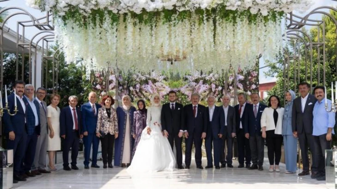 TBMM Başkanı Şentop'un oğlu dünyaevine giriyor