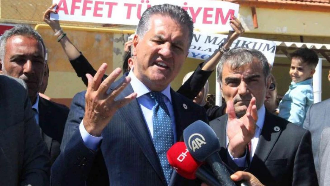 TDP Genel Başkanı Sarıgül, Gürsel Tekin'in açıklamalarını değerlendirdi