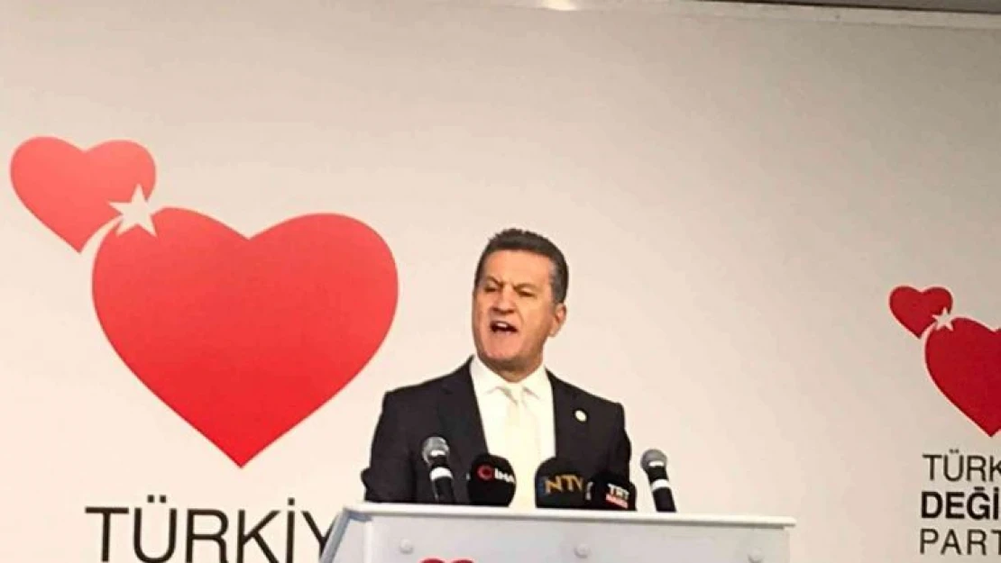 TDP lideri Sarıgül: 'Ekonomik milliyetçilik, Türkiye Değişim Partisi'nin ana felsefesidir'