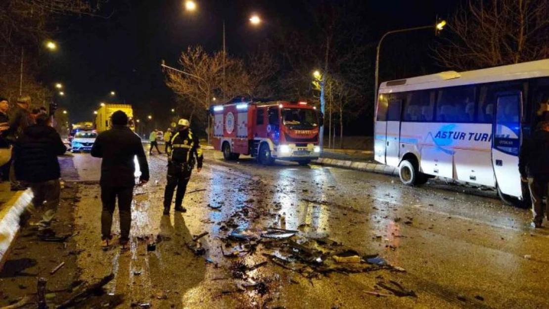 Tekirdağ'da feci kaza: 2'si ağır 4 yaralı