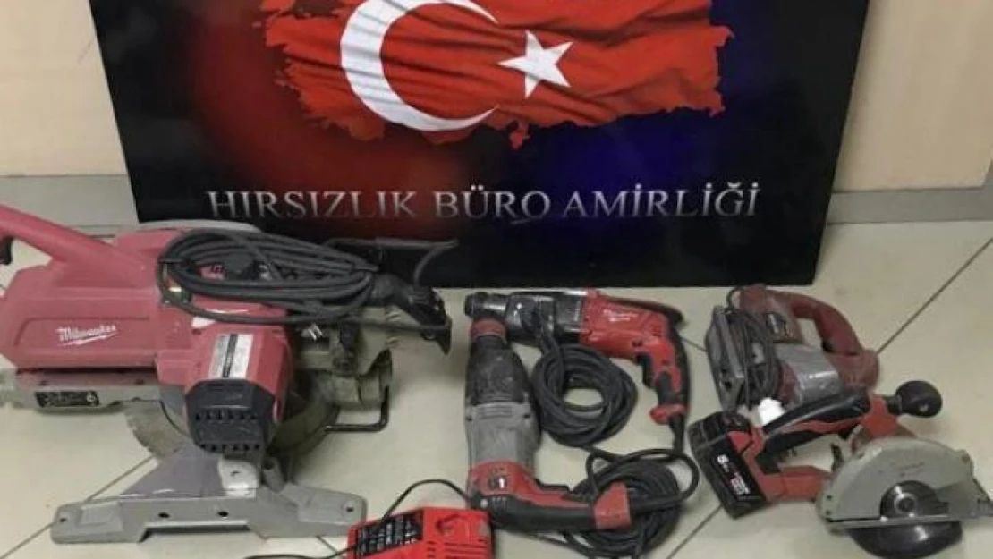 Tekirdağ'da işyerinden 40 bin liralık malzeme çalan hırsız tutuklandı