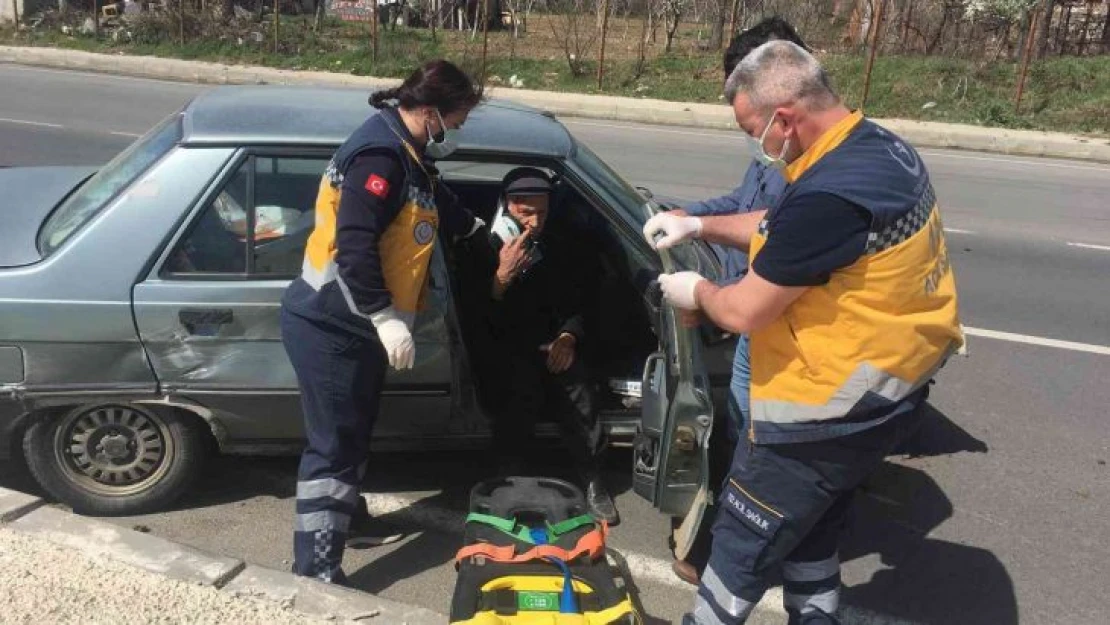 Tekirdağ'da trafik kazası: 1 yaralı