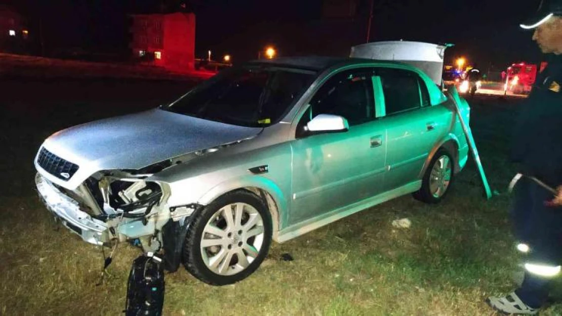 Tekirdağ'da trafik kazası: 1 yaralı