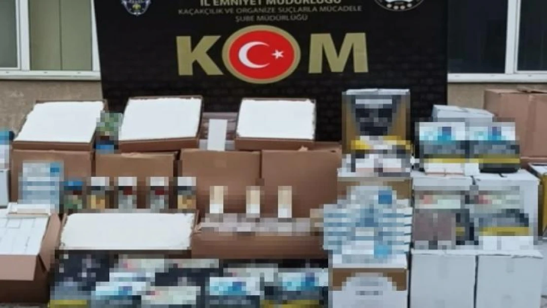 Tekirdağ'da tütüne dev operasyon