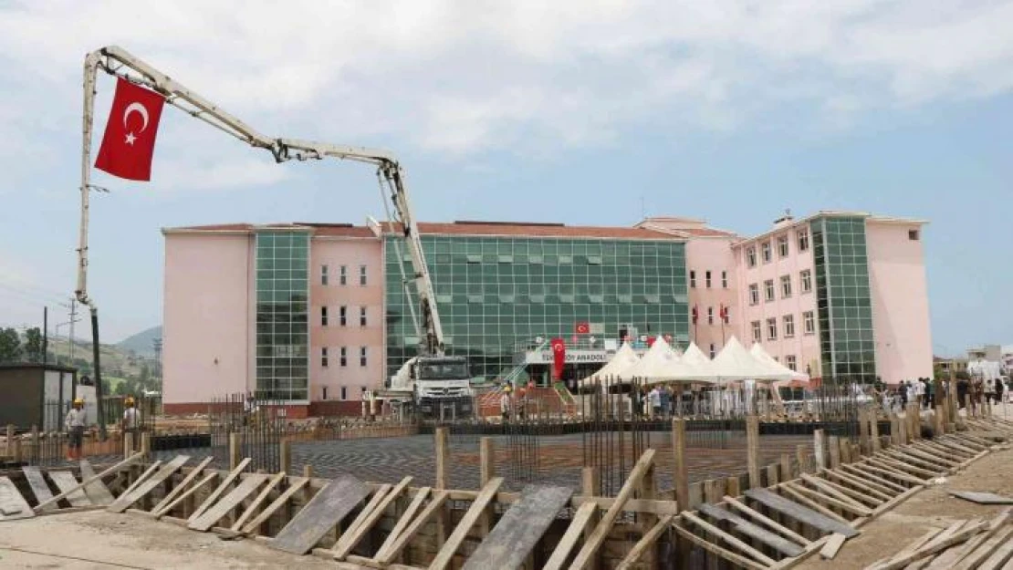 Tekkeköy Anadolu İmam Hatip Lisesi Uygulama Camii'nin temeli atıldı