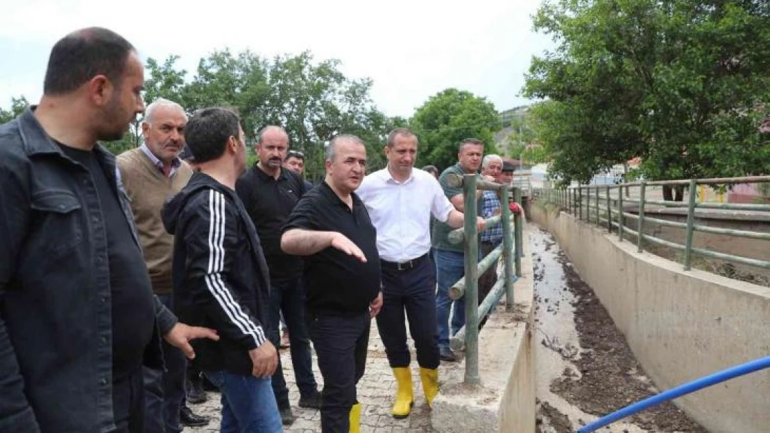 Tokat'ta dolu yağışı etkili oldu