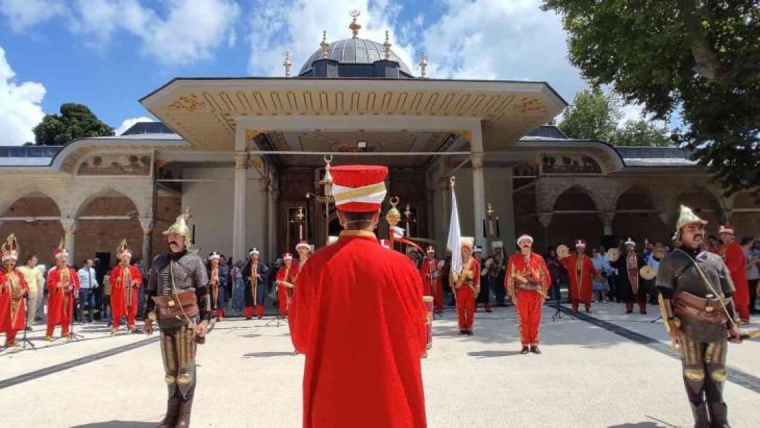 Topkapı Sarayı'nda pandemiden sonraki ilk mehteran konseri gerçekleşti