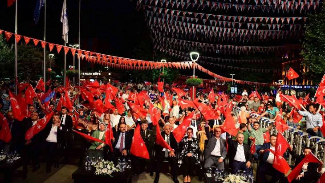 Trabzon'da 15 Temmuz Demokrasi ve Milli Birlik Günü etkinlikleri