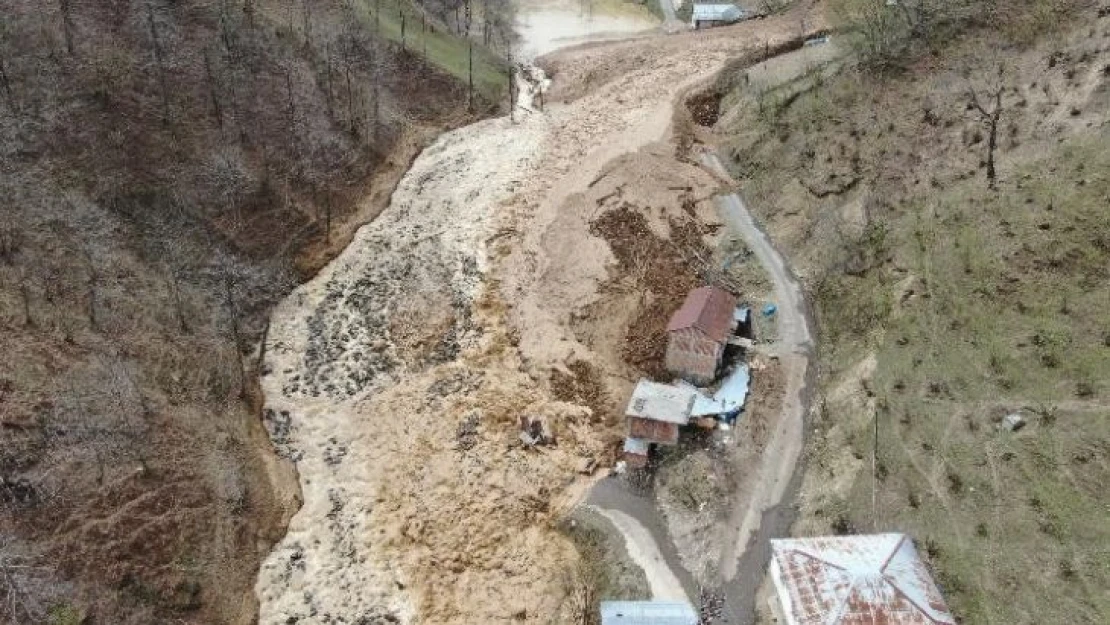 Trabzon'da çamur afeti