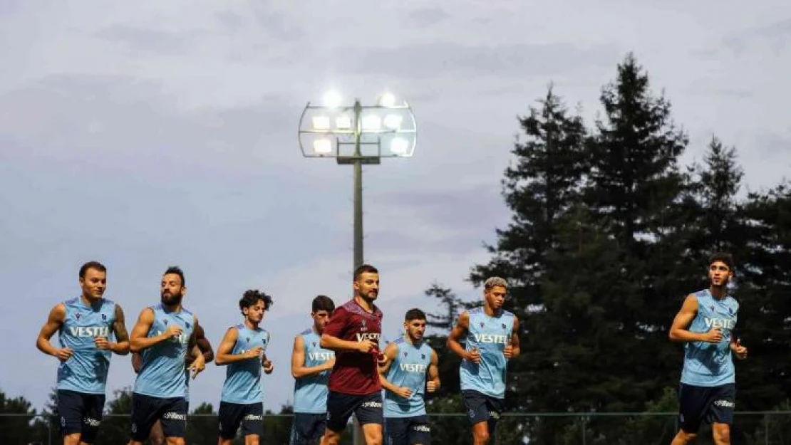 Trabzonspor, FC Kopenhag maçı hazırlıklarına moralsiz  başladı