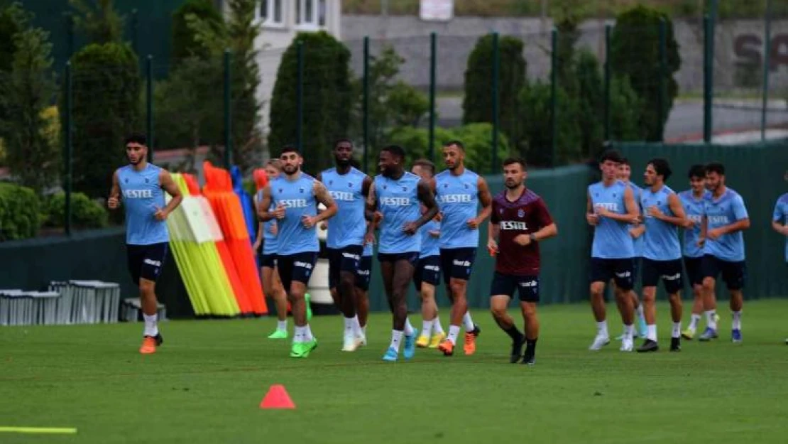 Trabzonspor, Hatayspor maçı hazırlıklarını sürdürdü