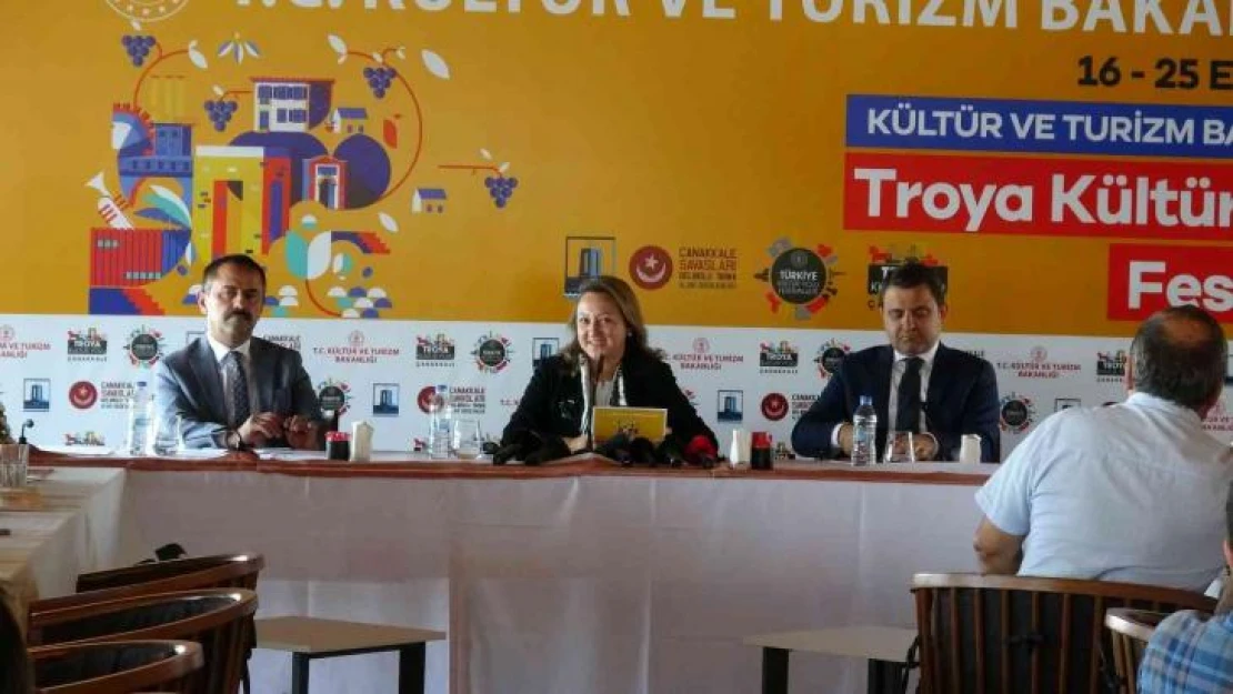 Troya Kültür Yolu Festivali 16 Eylül'de başlıyor