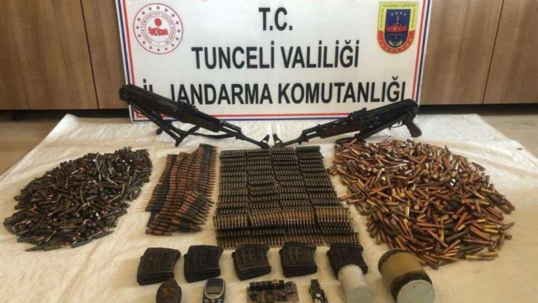 Tunceli'deki operasyonda toprağa gömülü terörist cesedi bulundu