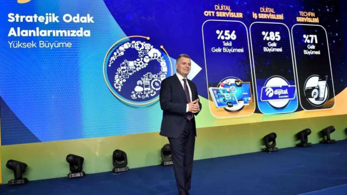 Turkcell ikinci çeyrekte yüzde 46 büyüdü