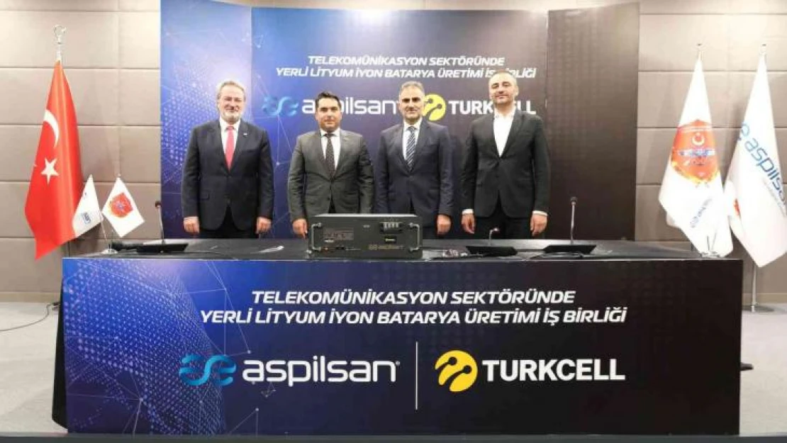 Turkcell ile ASPİLSAN Enerji'den yerli batarya üretiminde stratejik iş birliği