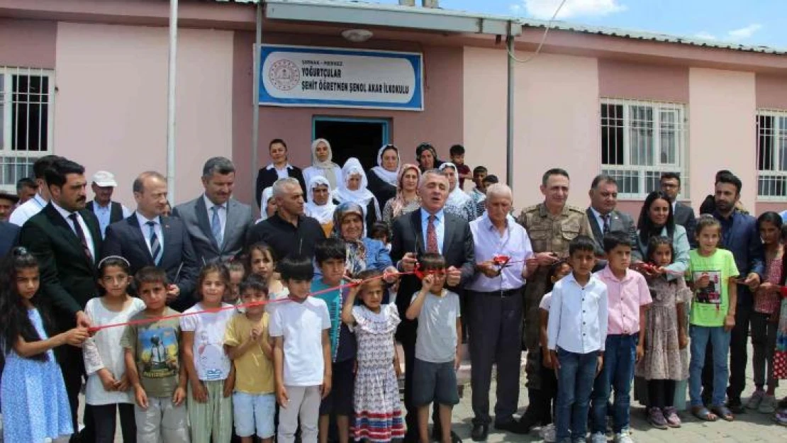 Türkiye'nin ilk şehit öğretmeninin adı Şırnak'ta yaşatılacak