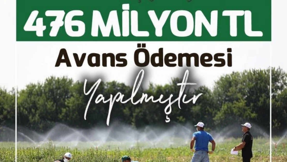 Türkşeker: 'Pancar çiftçimize 476 milyon lira avans'