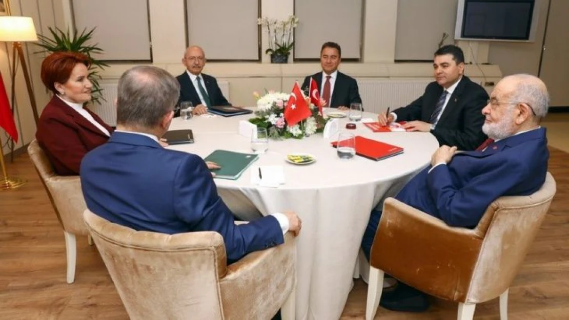 Üçüncü kez buluşan altı parti liderinden açıklama