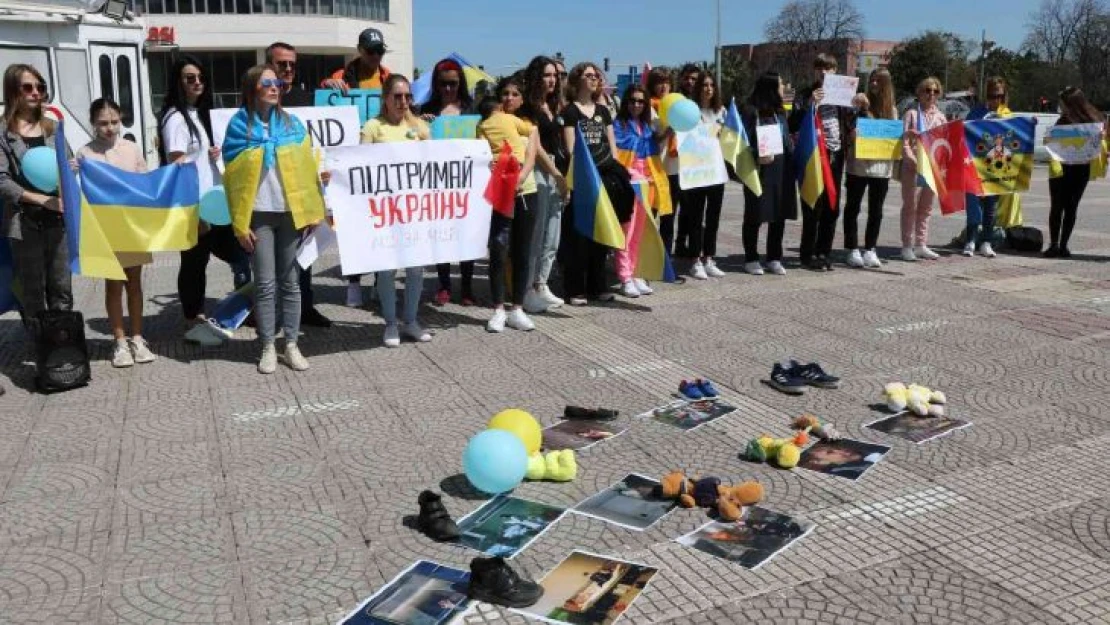 Ukraynalılar gözyaşlarıyla Samsun'dan dünyaya seslendi: 'Bu savaşı bitirin'