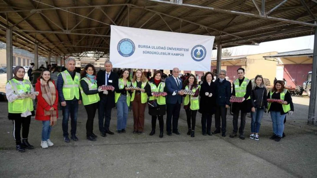 Uludağ Üniversitesi kampüsü tohum toplarıyla yeşermeye devam edecek