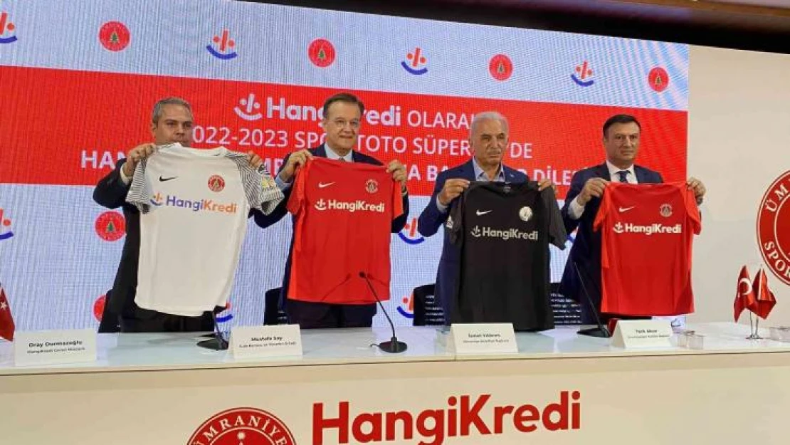 Ümraniyespor isim ve forma sponsorluğu anlaşması imzaladı