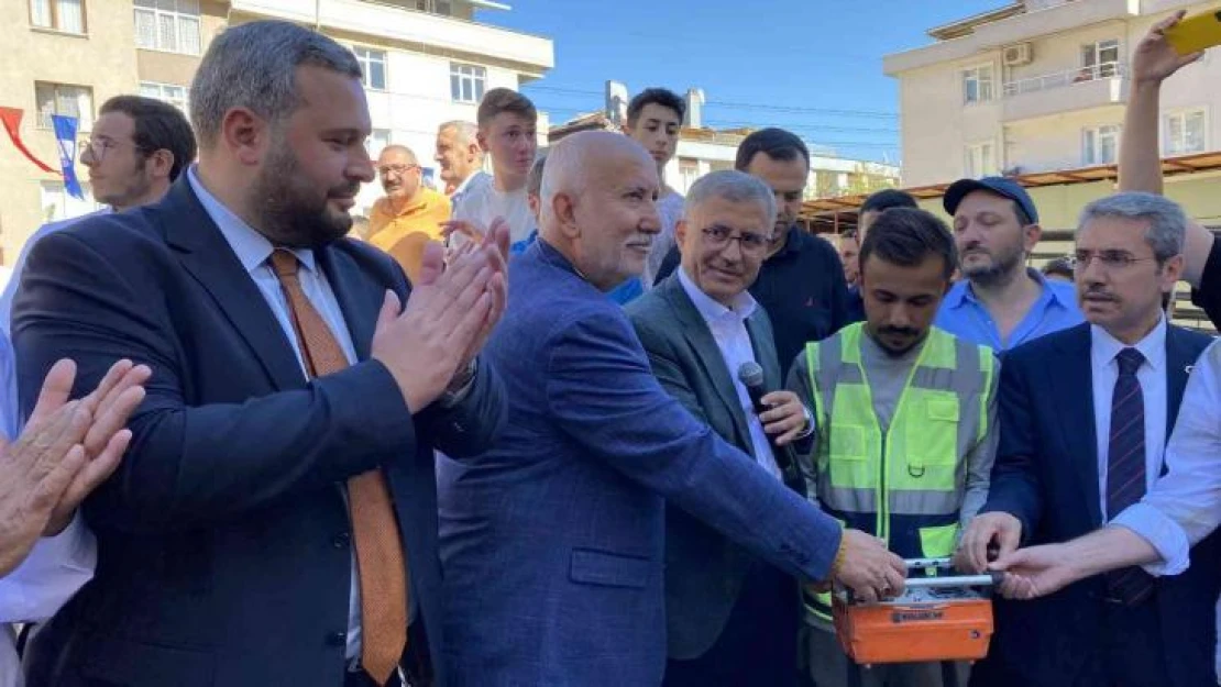 Üsküdar'da Gümüşsuyu Camii'nin temeli atıldı