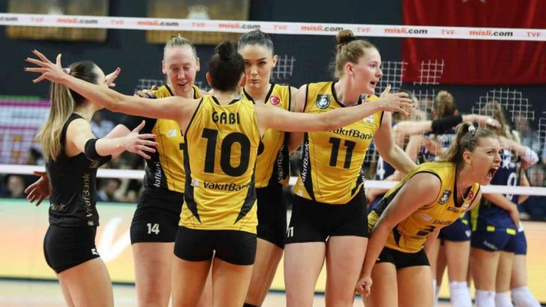 VakıfBank 13. kez şampiyon oldu