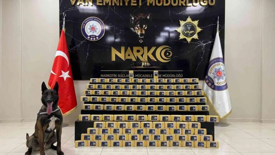 Van'da 145 kilo 900 gram eroin ele geçirildi