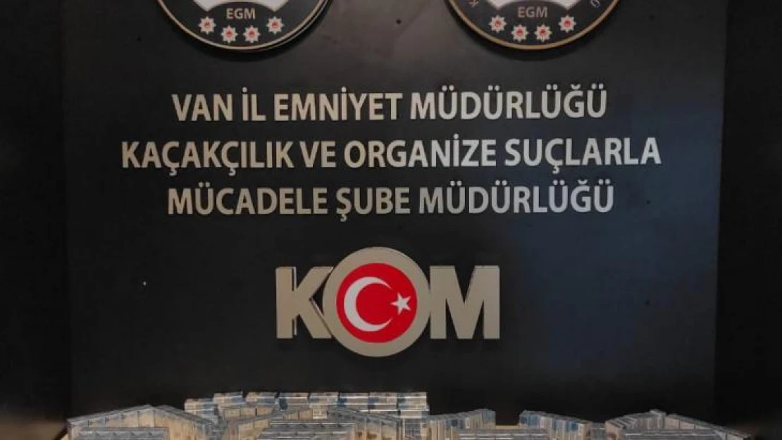 Van'da sikke ve gümrük kaçağı malzemeler ele geçirildi