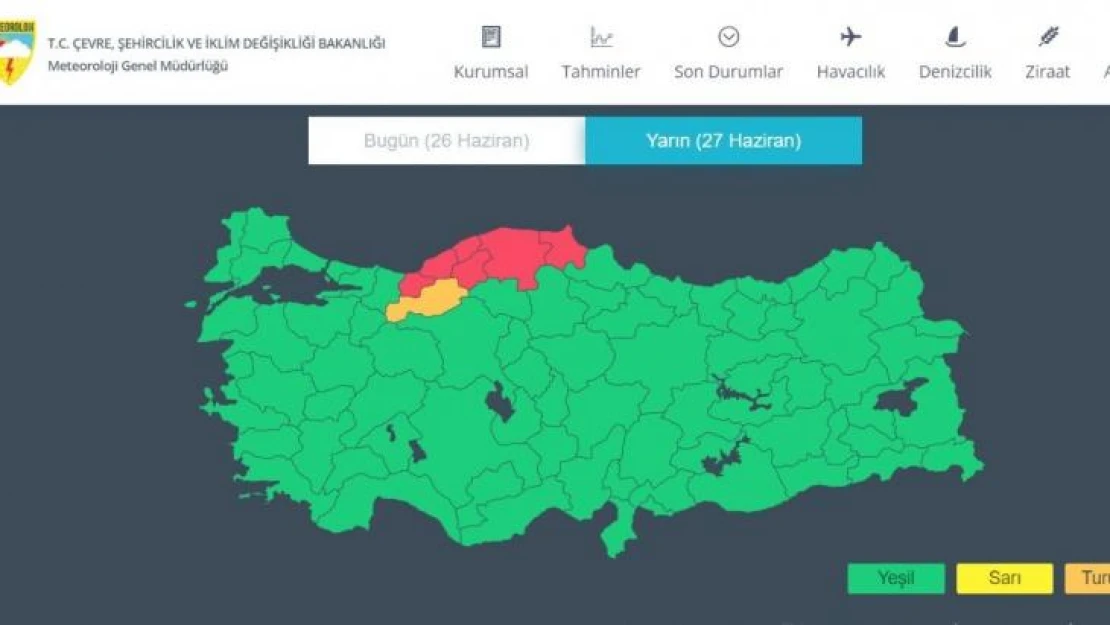 Vatandaşlar Zonguldak, Bartın ve Karabük'te sel ve su taşkınlarına karşı uyarılıyor