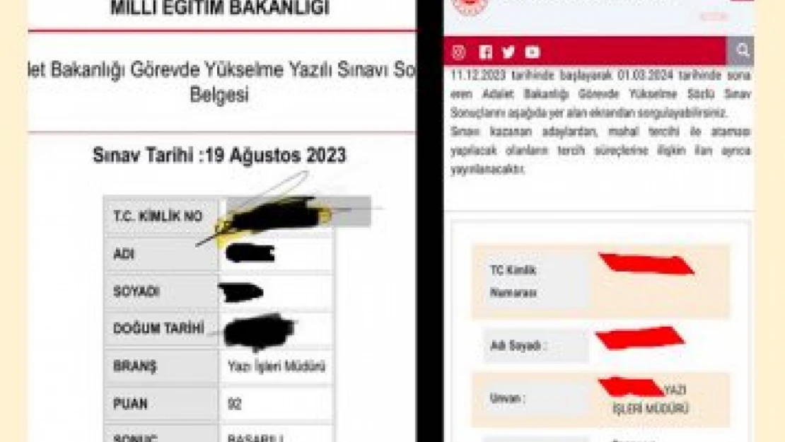 ..Ve mülakat skandalının belgeleri bu feryatla ortalığa saçıldı: Engerekler çıyanlar...