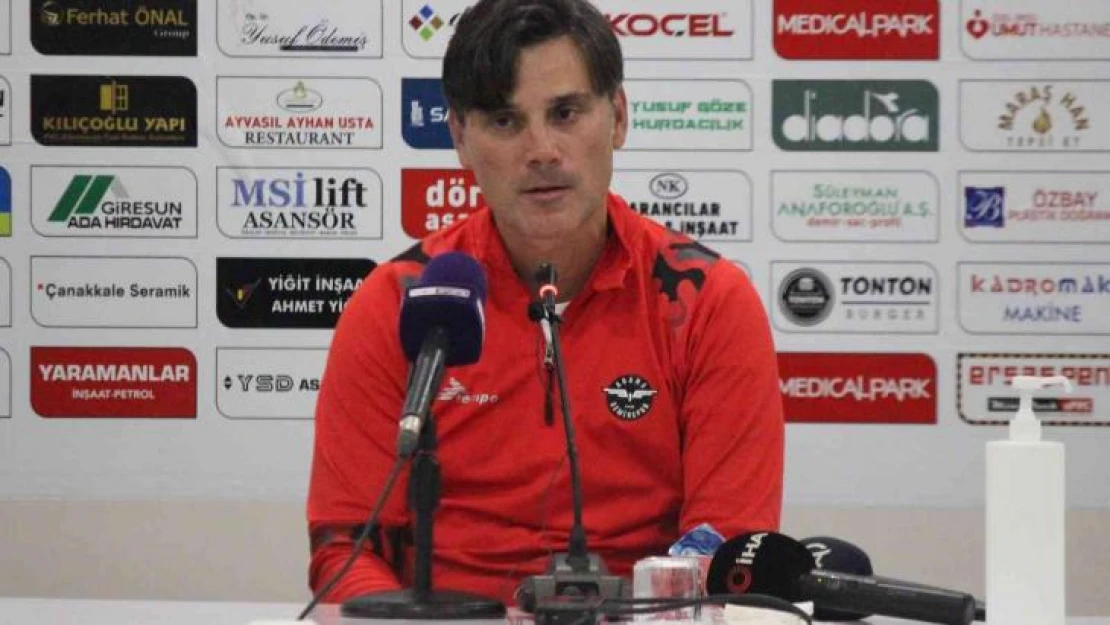 Vincenzo Montella: 'Futbolcularıma teşekkür ediyorum'