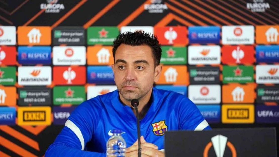 Xavi Hernandez: 'Baskılı bir atmosferde oynayacağız'