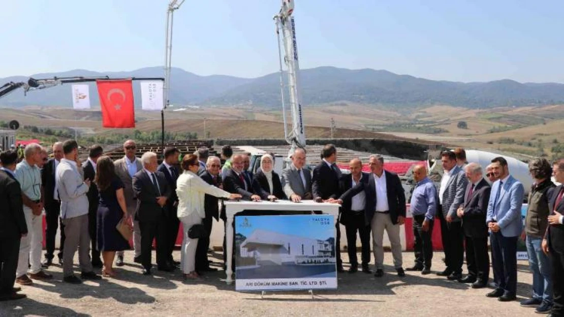 Yalova Makine İhtisas OSB'de 4'üncü fabrikanın temeli atıldı