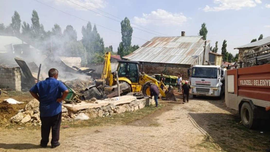 Yangını söndürmek isterken hayatını kaybetti