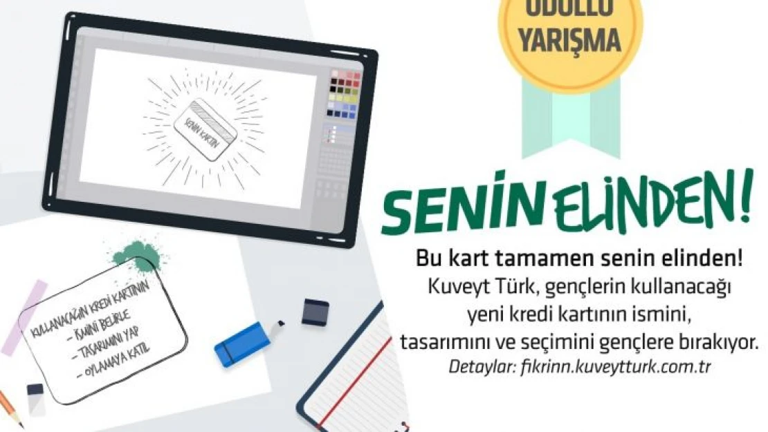 Yeni kredi kartının adını ve tasarımını gençler belirleyecek