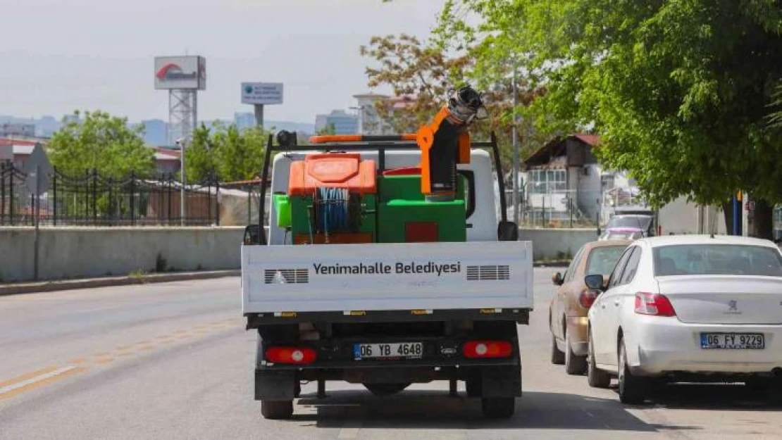 Yenimahalle ilaçlanıyor