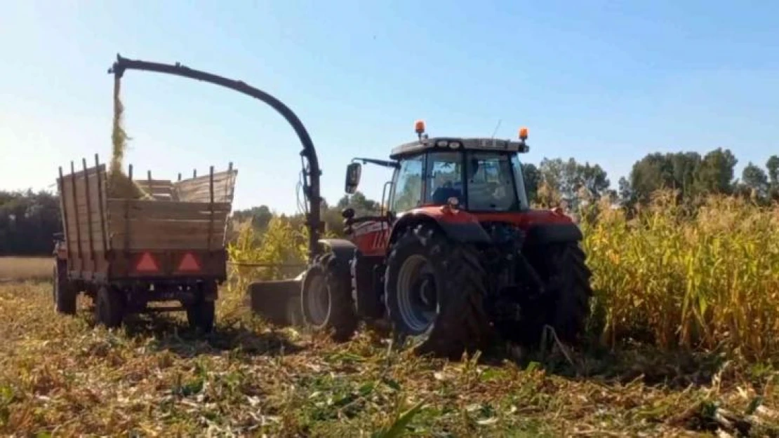 Yozgat'ta besicilerin kışlık yem mesaisi başladı