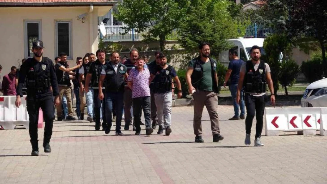 Yozgat'ta uyuşturucu operasyonu: 32 gözaltı