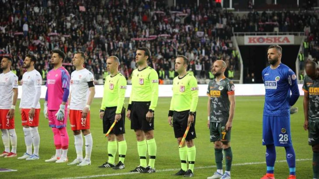 Ziraat Türkiye Kupası: DG Sivasspor: 0 - Aytemiz Alanyaspor: 0 (İlk yarı)