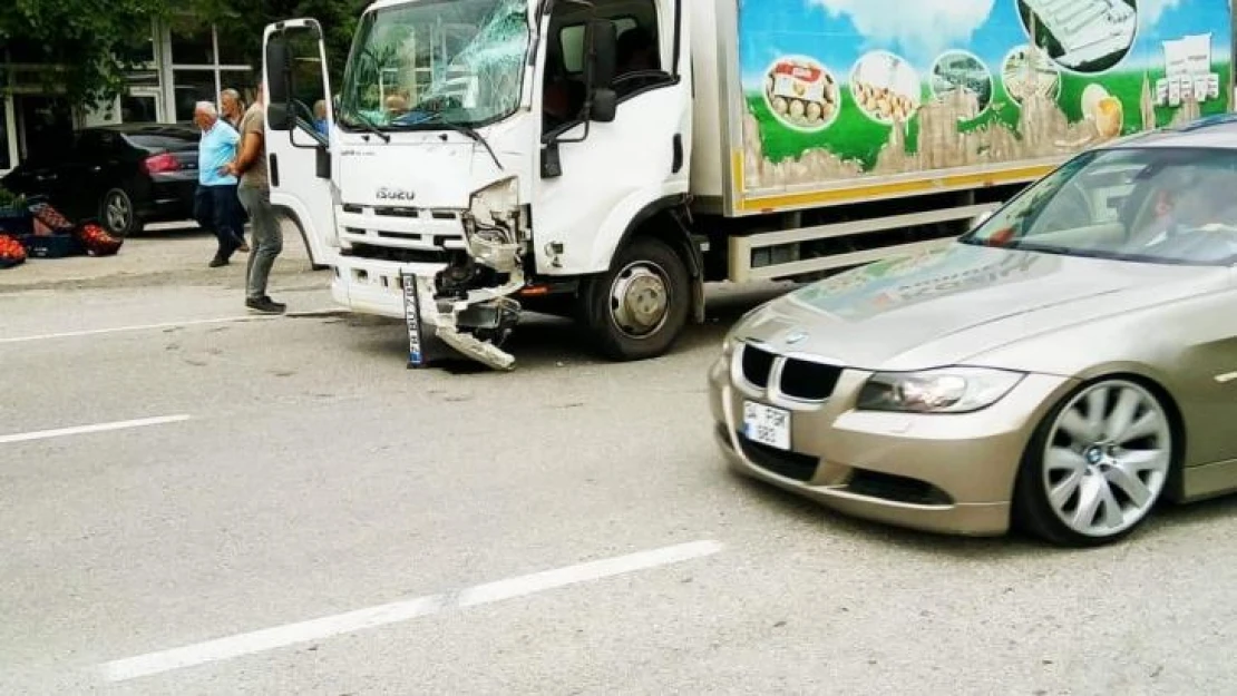 Zonguldak'ta trafik kazası: 1 yaralı