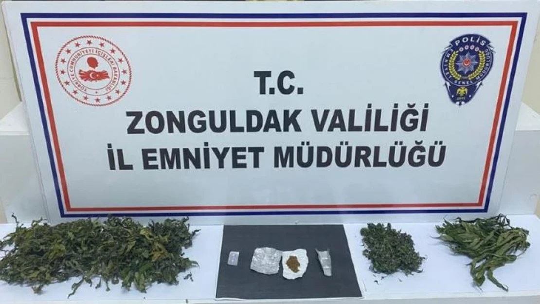 Zonguldak'ta uyuşturucu operasyon