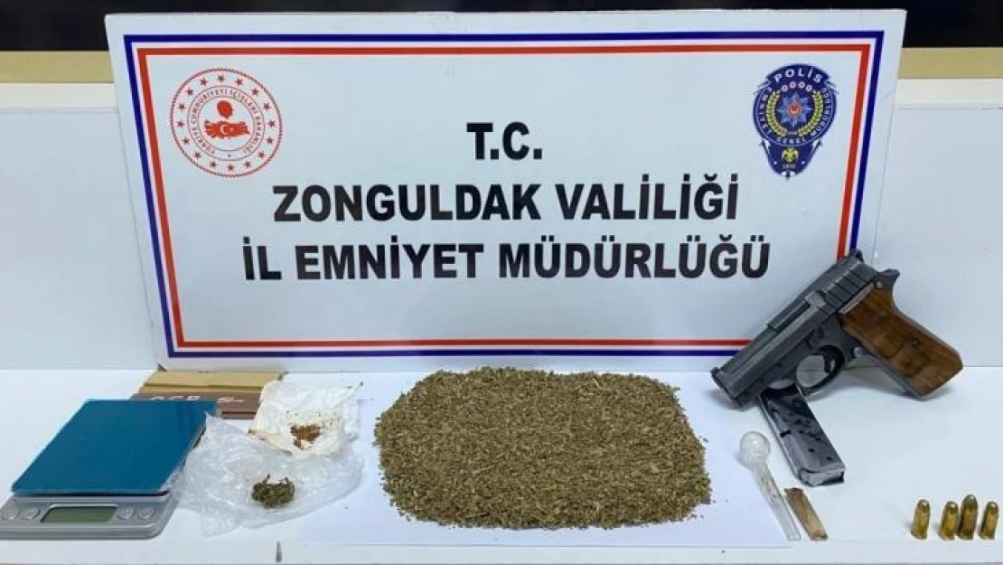 Zonguldak'ta uyuşturucu operasyonu: 1 tutuklu