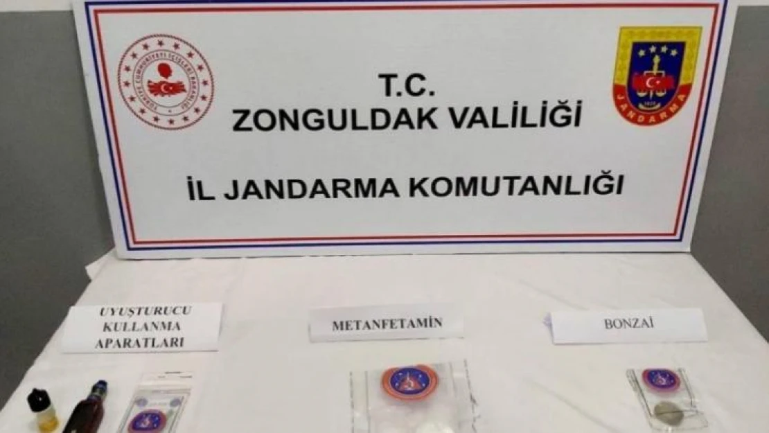 Zonguldak'taki uyuşturucu operasyonunda 3 tutuklama